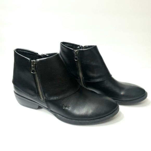 boc black ankle boots